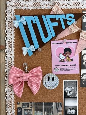 Personalized Decorative Corkboard Pennant Wall Art